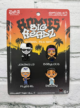 DGA Collectibles- BIG HEADZ Enamel PIN Set - Series #3