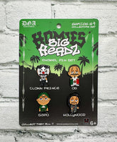 DGA Collectibles- BIG HEADZ Enamel PIN Set - Series #4