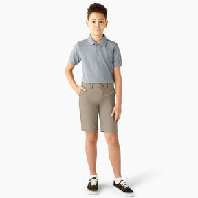 Boys' FLEX Slim Fit Shorts, 8-20 KR701