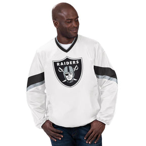 LAS VEGAS RAIDERS MEN'S YARDLINE PULLOVER JACKET