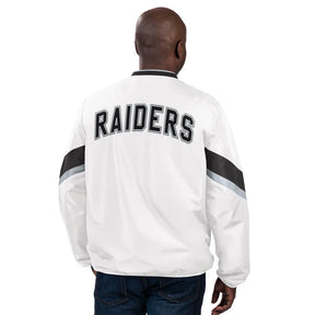 LAS VEGAS RAIDERS MEN'S YARDLINE PULLOVER JACKET