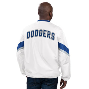 LOS ANGELES DODGERS MEN'S YARDLINE PULLOVER JACKET