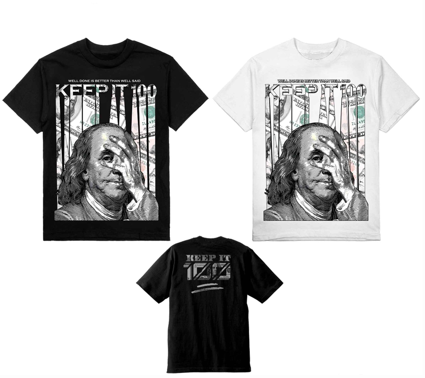 Keep it 100- Graphic Tee