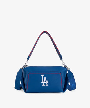 MLB Los Angeles Dodgers Shoulder Bag with Crossbody Strap - Royal