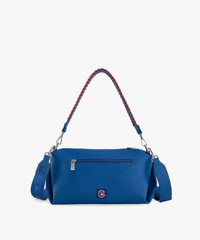 MLB Los Angeles Dodgers Shoulder Bag with Crossbody Strap - Royal