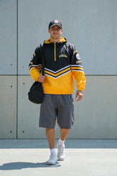 Pittsburg Stealers Men's Nylon Half Zip Jacket