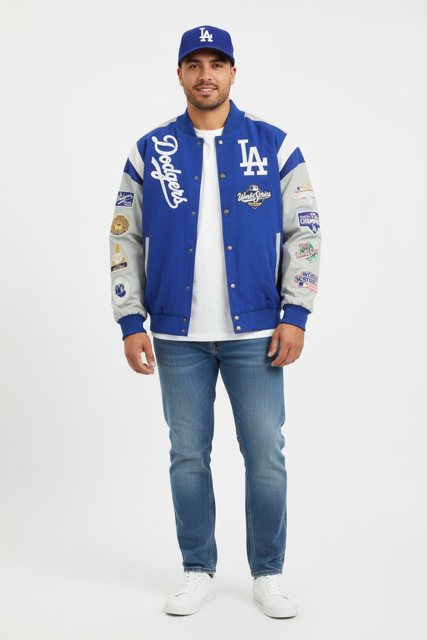 Los Angeles Dodgers Men's Cotton Jacket