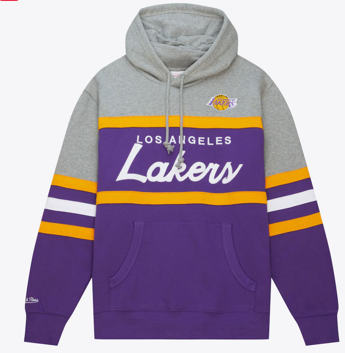 Men's Purple Los Angeles Lakers Head Coach Pullover Hoodie