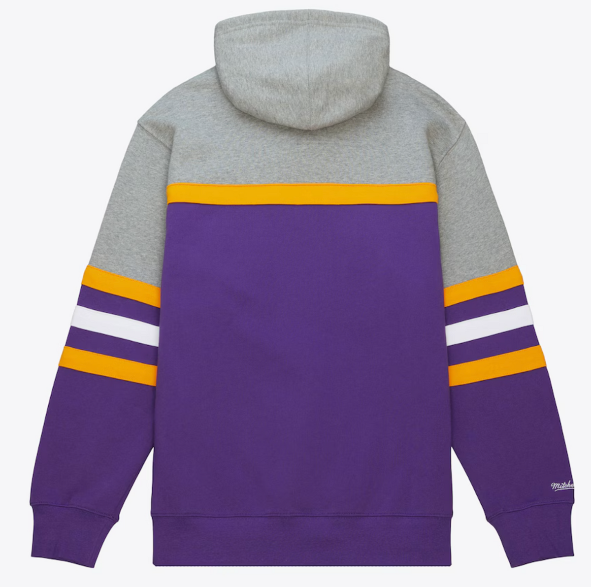 Men's Purple Los Angeles Lakers Head Coach Pullover Hoodie