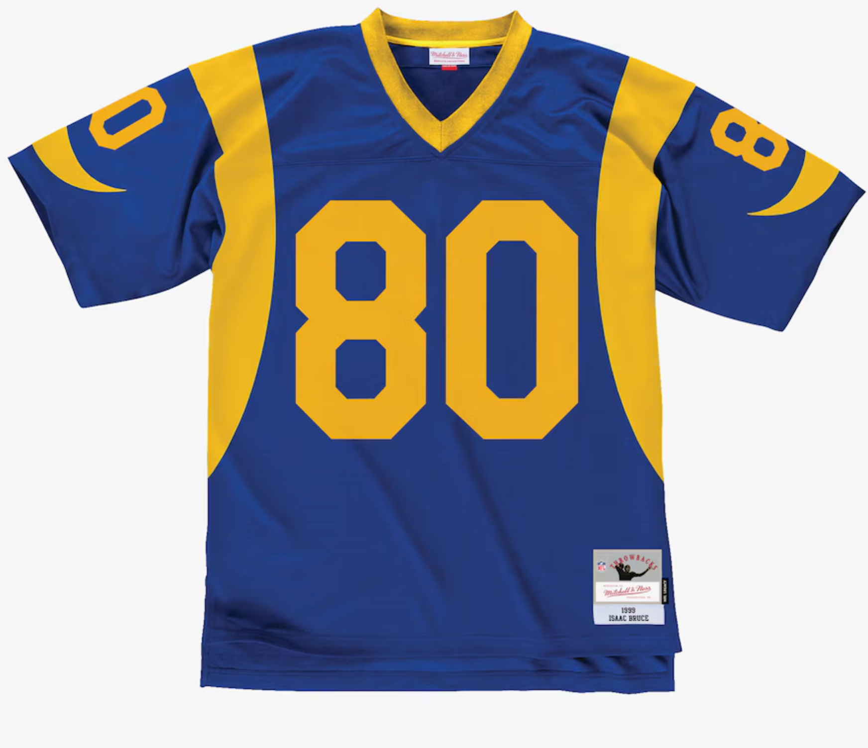 Men's Isaac Bruce Royal St. Louis Rams Gridiron Classics 1999 Legacy Player Jersey