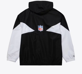 Men's Black Oakland Raiders Vintage Logo Ultimate Lightweight Full-Zip Windbreaker Jacket