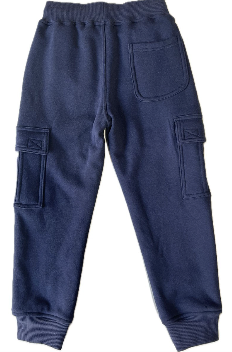 FLEECE CARGO POCKETS JOGGER PANTS BBP-2012