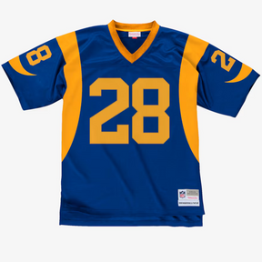 Men's Marshall Faulk Royal St. Louis Rams Gridiron Classics 1999 Legacy Player Jersey