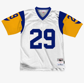 Men's Eric Dickerson White Los Angeles Rams 1984 Legacy Jersey