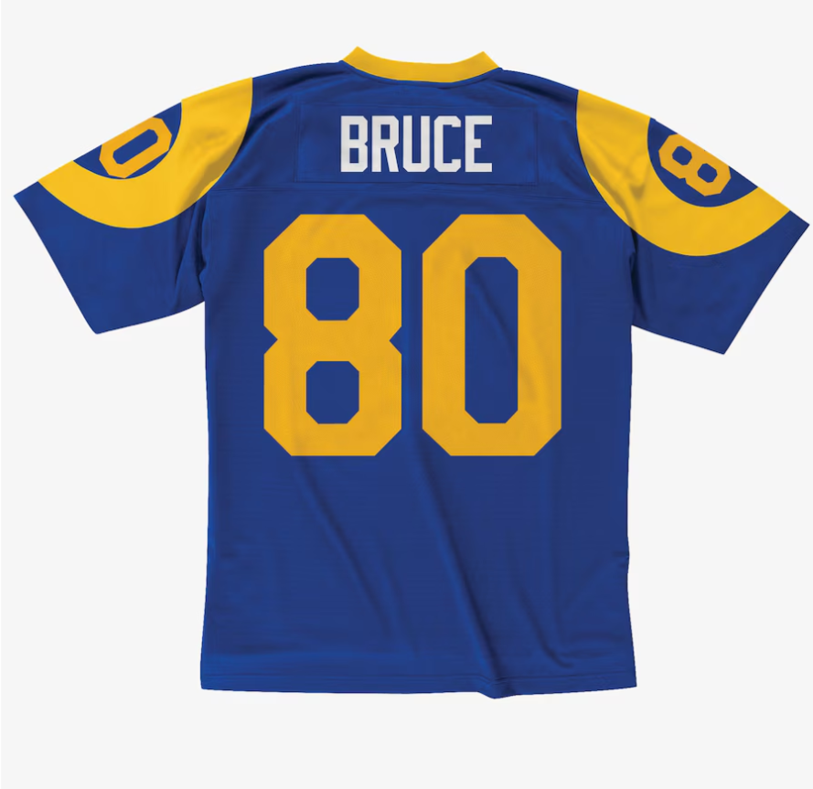 Men's Isaac Bruce Royal St. Louis Rams Gridiron Classics 1999 Legacy Player Jersey