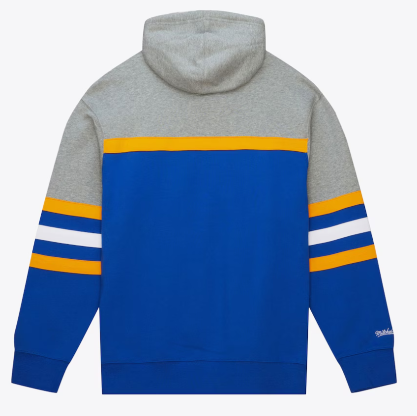 Men's Royal Los Angeles Rams Head Coach Pullover Hoodie