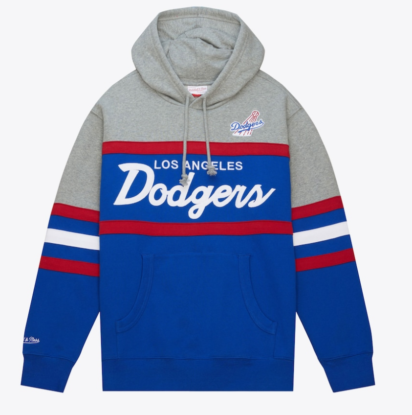 Men's Royal Los Angeles Dodgers Head Coach Pullover Hoodie