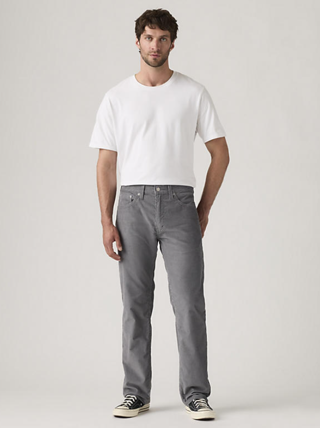 505™ Regular Fit Men's Corduroy Jeans - Smoked Pearl