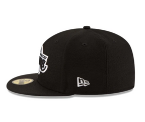 Los Angeles Lakers Black White Western Conference Side Patch 59Fifty Fitted