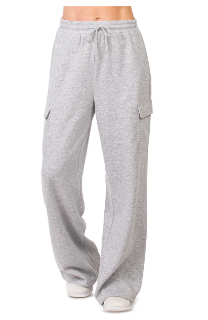 Women's Cargo Fleece Sweatpants