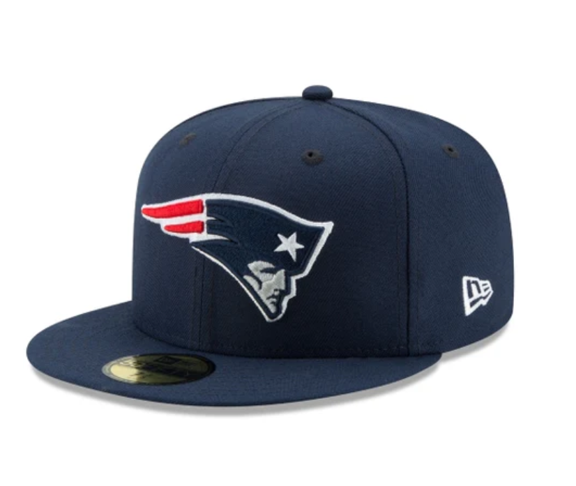 New Era 5950 New England Patriots Navy
