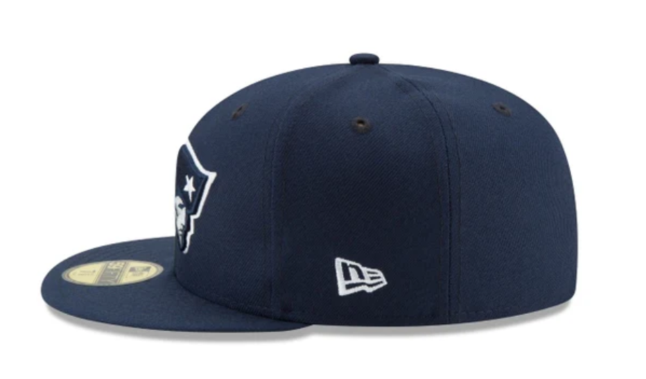 New Era 5950 New England Patriots Navy