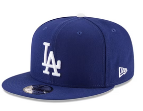 New Era Los Angeles Dodgers Blue 2025 World Series Side Patch 9FIFTY Mens Snapback Hat