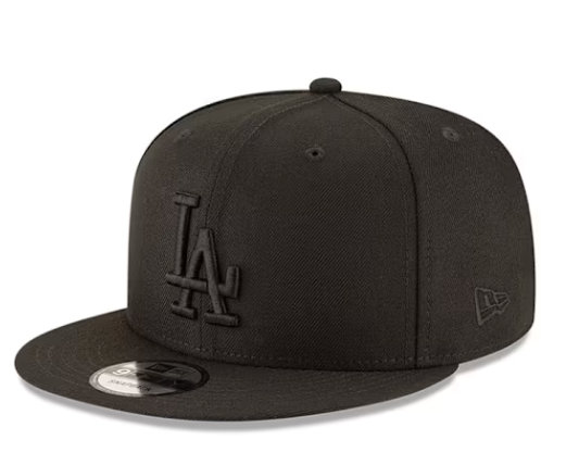 New Era Los Angeles Dodgers Black Tonal 2025 Game World Series Side Patch 9FIFTY Mens Snapback Hat
