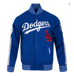 Pro Standard MLB LOS ANGELES DODGERS CURRENT LOGO PRO GAME DAY MEN'S DOUBLE KNIT JACKET
