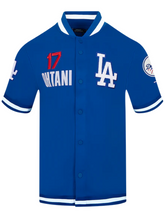 Men's Pro Standard MLB LOS ANGELES DODGERS SHOHEI OHTANI #17 CLASSIC MEN'S WARM UP JACKET