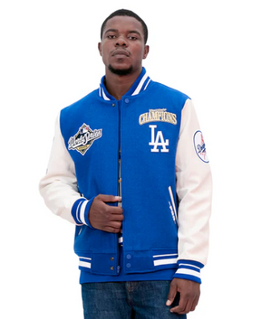Pro Standard MLB LOS ANGELES DODGERS MLB WORLD SERIES 2025 MEN´S RIB WOOL VARSITY JACKET