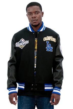 Pro Standard MLB LOS ANGELES DODGERS MLB WORLD SERIES 2025 MEN´S RIB WOOL VARSITY JACKET (Copy)