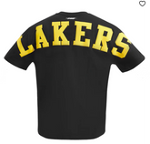 Pro Standard NBA LOS ANGELES LAKERS WINGSPAN MEN'S COTTON JERSEY DROP SHOULDER TEE