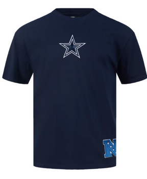Pro Standard NFL DALLAS COWBOYS WINGSPAN MEN'S COTTON JERSEY DROP SHOULDER TEE