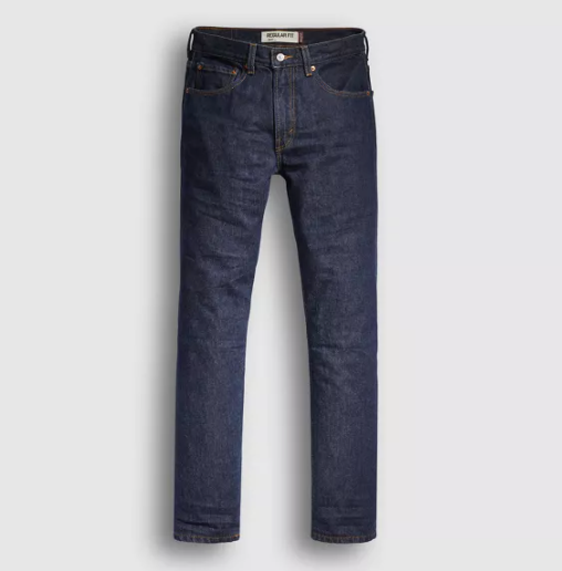 Levi's 505™ Regular Fit Men's Jeans Dark Wash Rinse 00505-0216