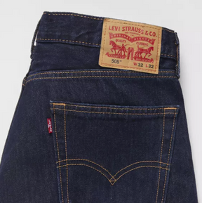 Levi's 505™ Regular Fit Men's Jeans Dark Wash Rinse 00505-0216