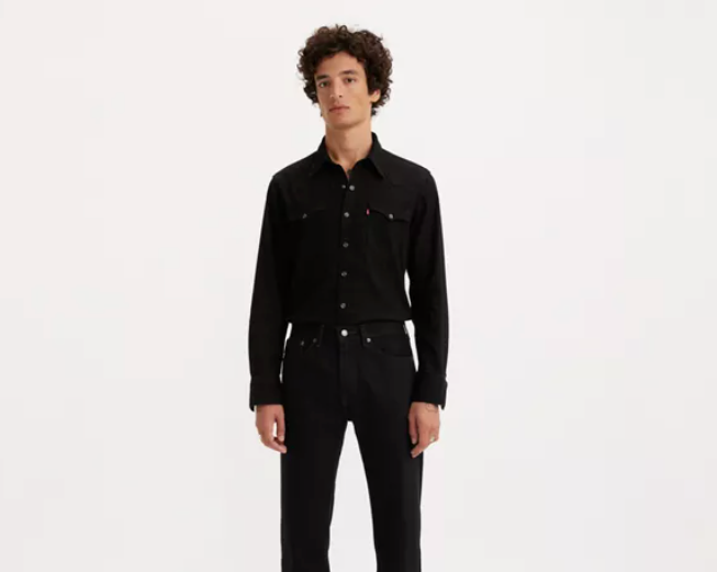 Levi's 505™ Regular Fit Men's Jeans BLACK 00505-0260