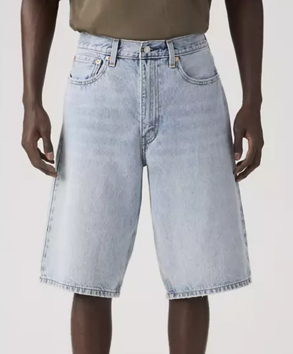 Levi's 470 Baggy Fit Men's Shorts- Light Wash