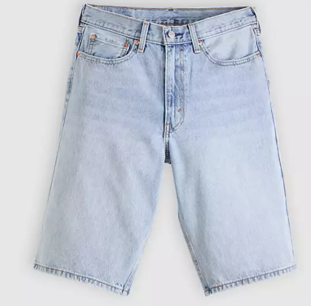 Levi's 470 Baggy Fit Men's Shorts- Light Wash