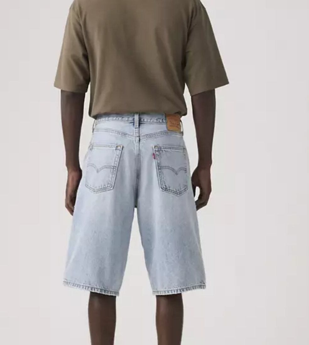Levi's 470 Baggy Fit Men's Shorts- Light Wash