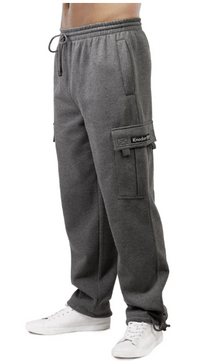 MEN'S FLEECE CARGO PANTS