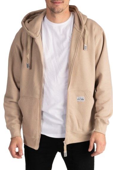 PRO CLUB MENS HEAVYWEIGHT FULL ZIP FLEECE HOODIE
