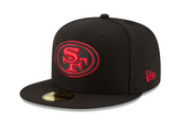 New Era San Francisco 49ers 5950 -Black/Red
