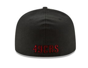 New Era San Francisco 49ers 5950 -Black/Red