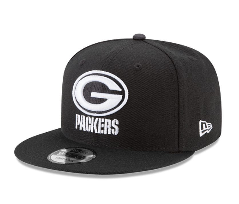 New Era 950 NFL Green Bay Packers- Black