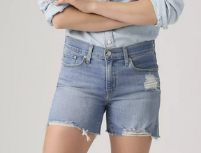 Women's Levi's Shorts  I'm Just A Fan - Medium Wash