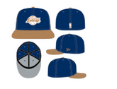 Los Angeles Lakers 2-Tone Navy/Khaki 59Fifty