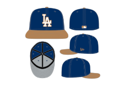 Los Angeles Dodgers 2-Tone Navy/Khaki 59Fifty