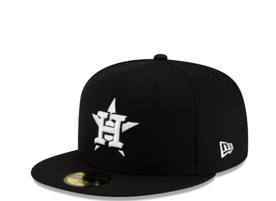 NEW ERA BASIC 5950 HOUSTON ASTROS BLKBLKWHI