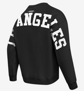 Pro Standard LA Dodgers Wingspan Crew Pullover - Black